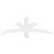 Ekena Millwork Davenport Architectural Grade PVC Gable Bracket, 60"W x 20"H x 2"D x 4"F, 8/12 Pitch GBP060X20X0204DAV00 - alternate 3